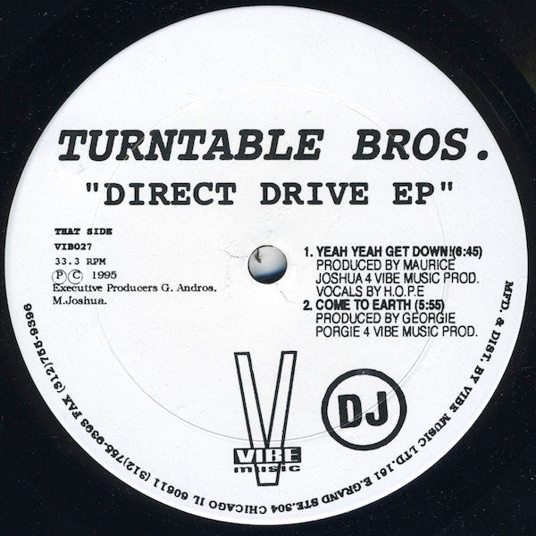 Direct Drive E.P. Turntable Brothers