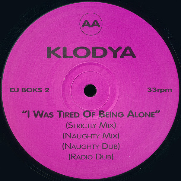 I Was Tired Of Being Alone Klodya