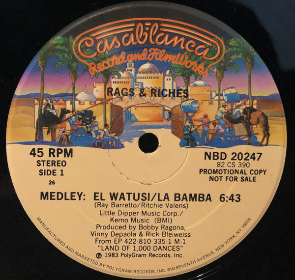 Medley: EL Watusi / La Bamba Rags & Riches