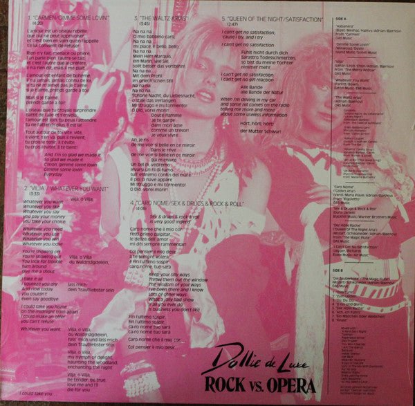 Rock Vs. Opera Dollie De Luxe