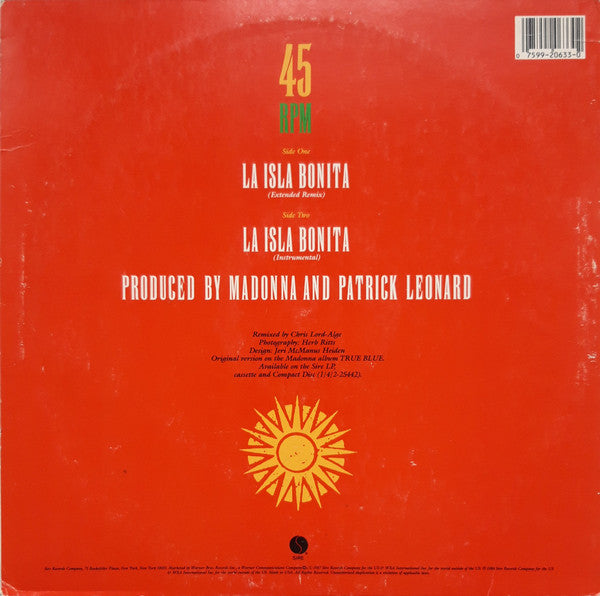 La Isla Bonita Madonna