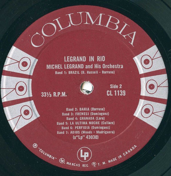 Legrand In Rio Michel Legrand Et Son Orchestre