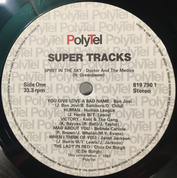Super Tracks Various