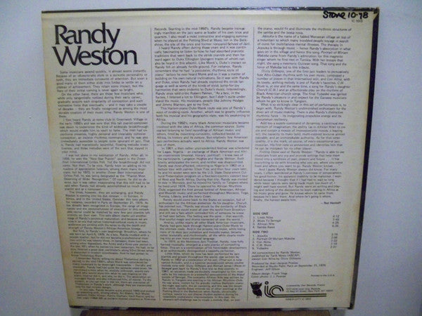 African Nite Randy Weston