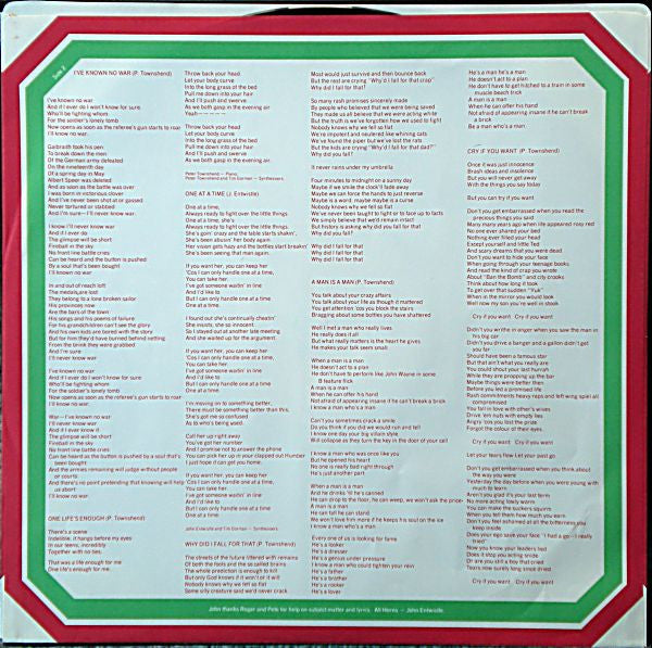 It's Hard The Who