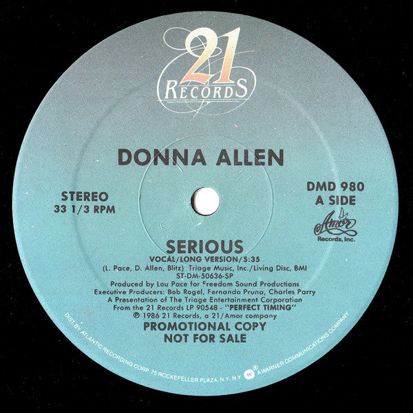 Serious Donna Allen