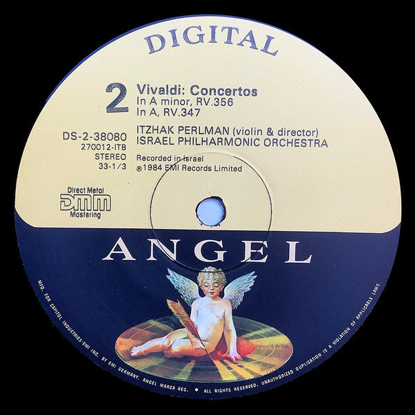 Four Violin Concertos Antonio Vivaldi,Itzhak Perlman,Israel Philharmonic Orchestra
