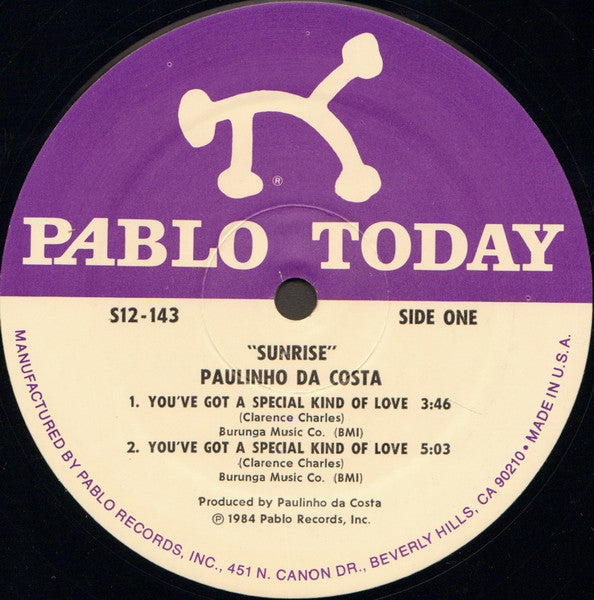 You've Got A Special Kind Of Love Paulinho Da Costa