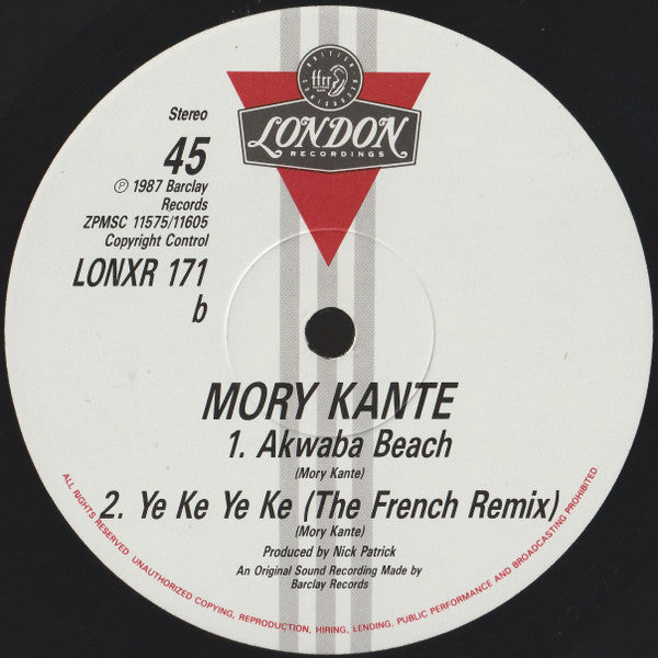 Yé Ké Yé Ké (Morys' House Remix) Mory Kanté