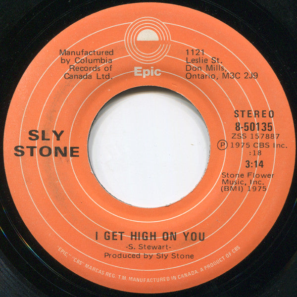 Sly Stone - I Get High On You