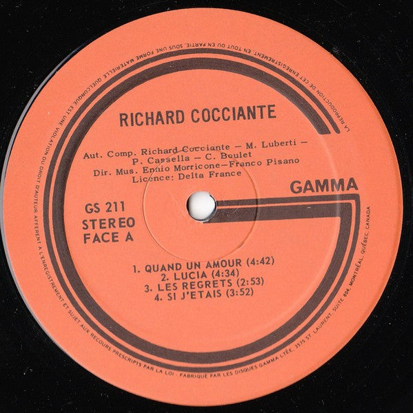 Richard Cocciante | Rectangle Triangle