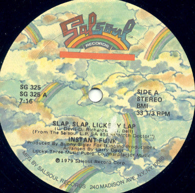 Slap, Slap, Lickedy Lap Instant Funk