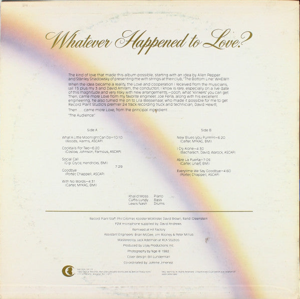 Whatever Happened To Love? | Rectangle Triangle