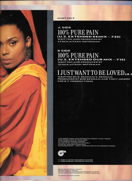 100% Pure Pain (U.S. Extended Remix) O'Chi Brown