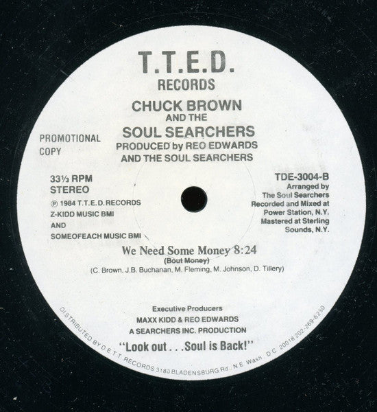 We Need Some Money Chuck Brown & The Soul Searchers