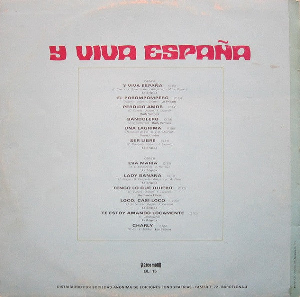 Y Viva España Various