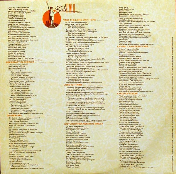 Breakfast In America Supertramp