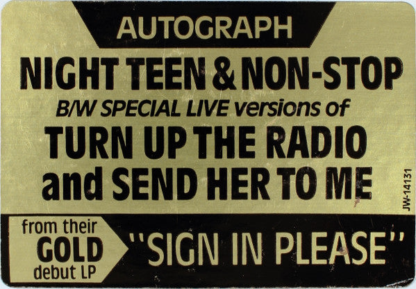 Night Teen & Non-Stop Autograph (2)