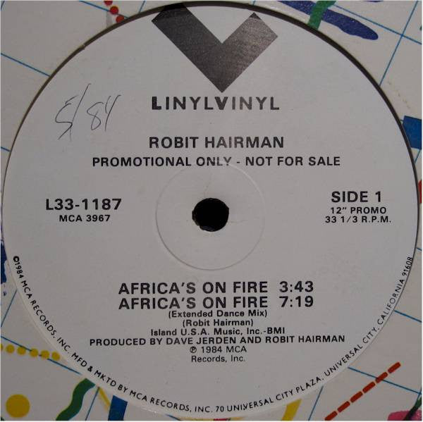 Africa's On Fire Robit Hairman