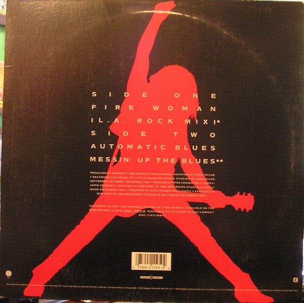 Fire Woman The Cult