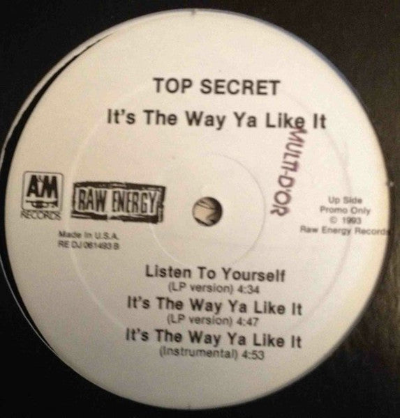 It's The Way Ya Like It Top Secret (8)
