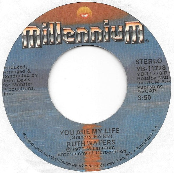 Never Gonna Be The Same / You Are My Life Ruth Waters