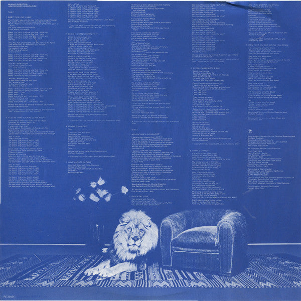 Adventures In Paradise Minnie Riperton