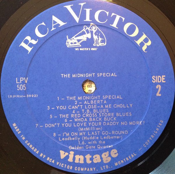 The Midnight Special Leadbelly