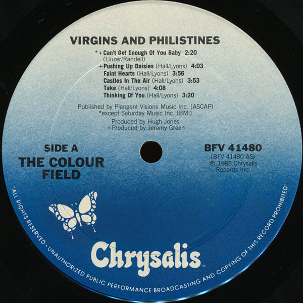 Virgins And Philistines The Colourfield