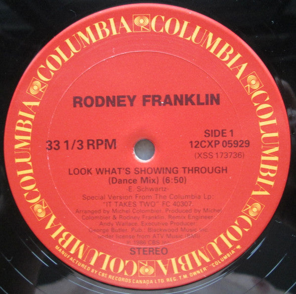 Look What's Showing Through Rodney Franklin