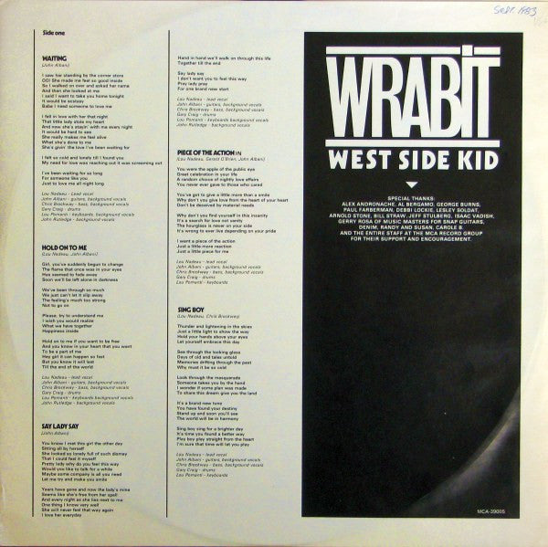 West Side Kid Wrabit