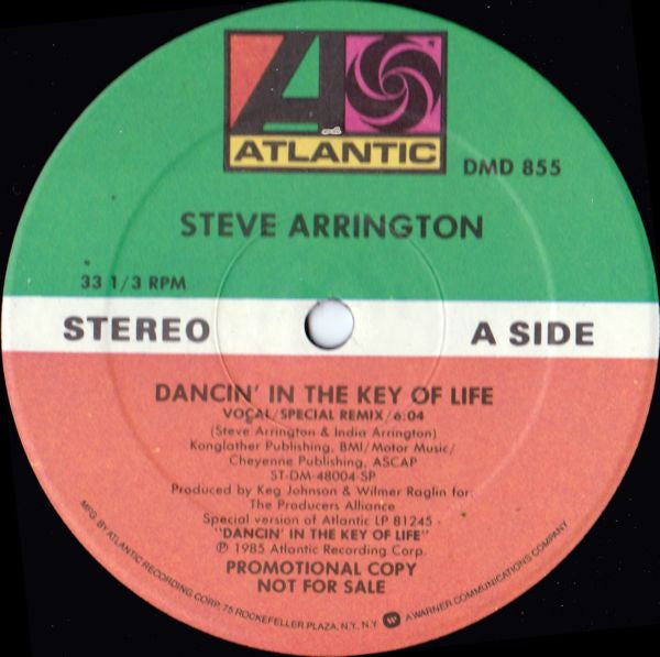 Dancin' In The Key Of Life Steve Arrington