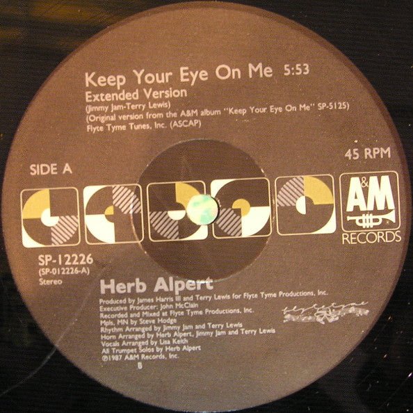 Keep Your Eye On Me Herb Alpert