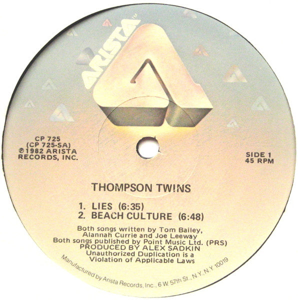 Lies Thompson Twins