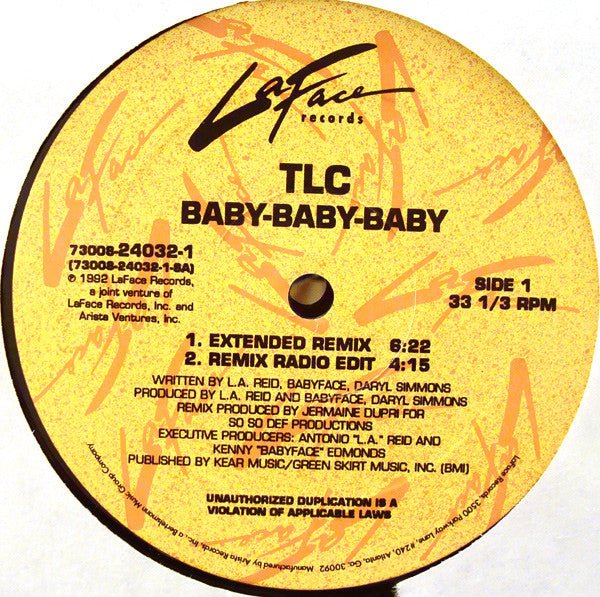 Baby-Baby-Baby TLC