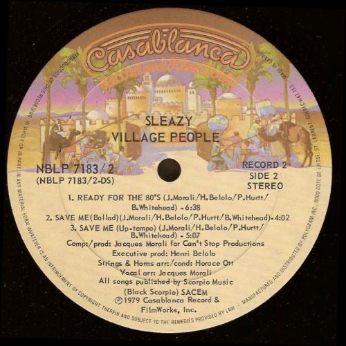 Live And Sleazy Village People