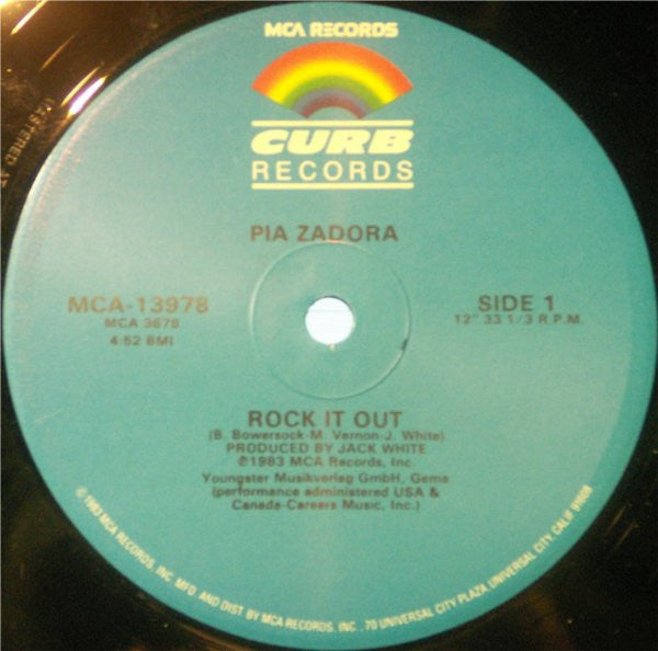 Rock It Out Pia Zadora