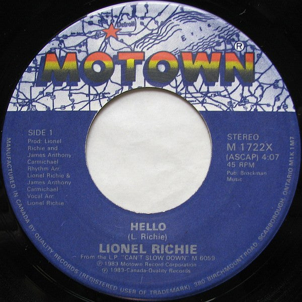 Hello Lionel Richie