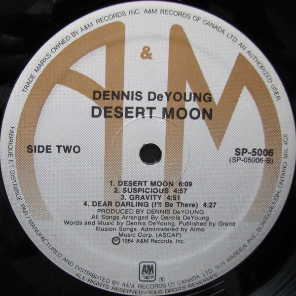 Desert Moon Dennis DeYoung