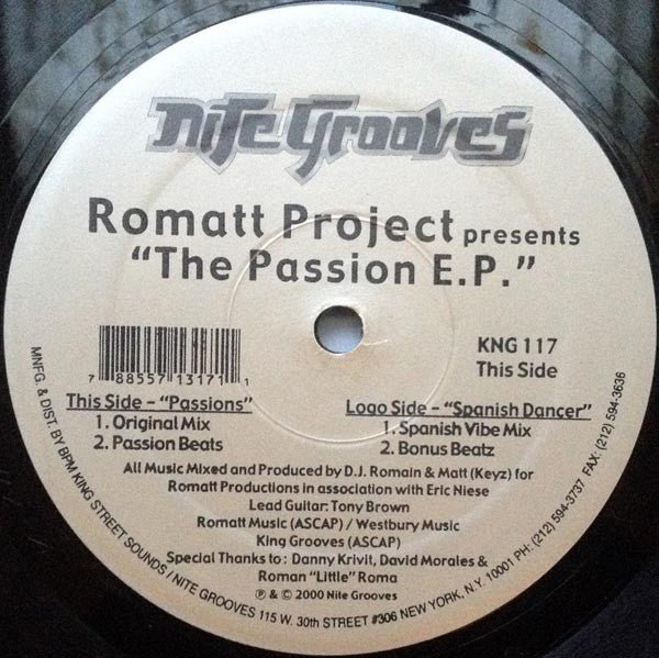 The Passion EP Romatt