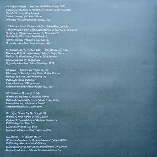 Happy Land (A Compendium Of Alternative Electronic Music From The British Isles 1992-1996) (Volume 1) Various