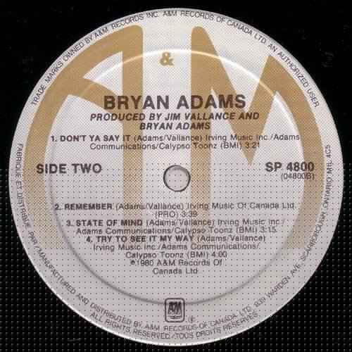 Bryan Adams | Rectangle Triangle