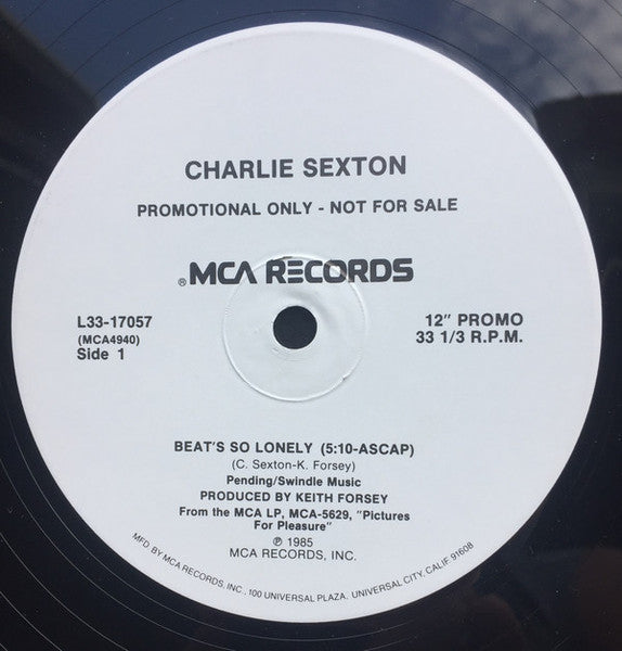 Beat's So Lonely Charlie Sexton