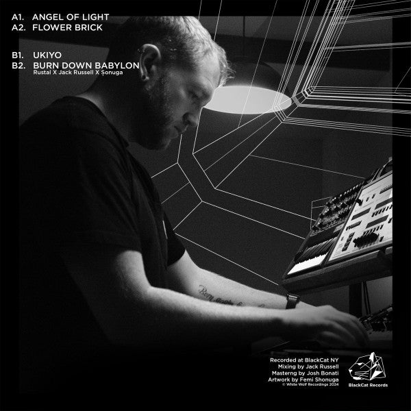 Rectangle Triangle The Path EP album cover art featuring abstract geometric shapes in a modern design.