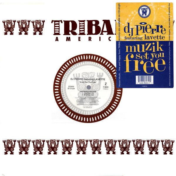 DJ Pierre Featuring Lavette - Muzik Set You Free