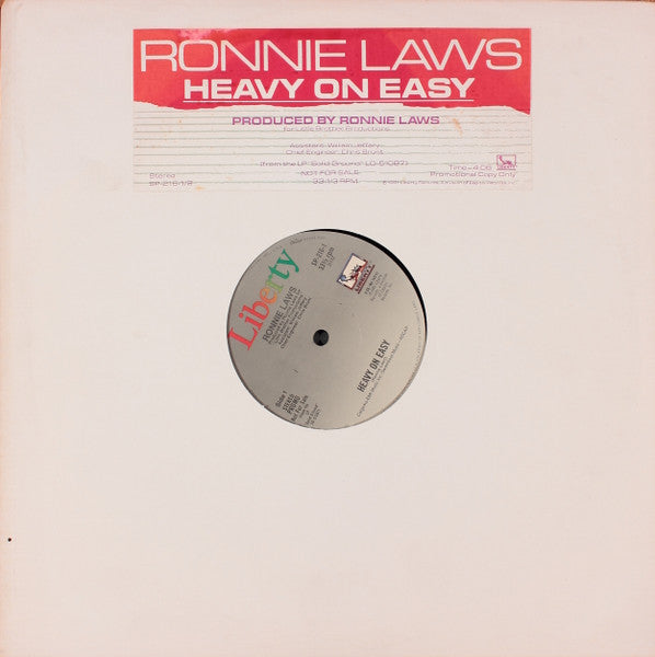 Heavy On Easy Ronnie Laws