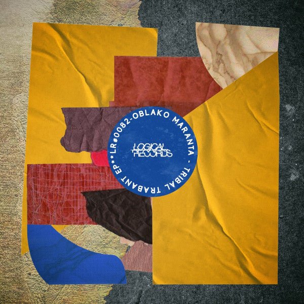 Rectangle Triangle Tribal Trabant EP album cover featuring abstract tribal artwork with bold geometric shapes and vibrant colors.