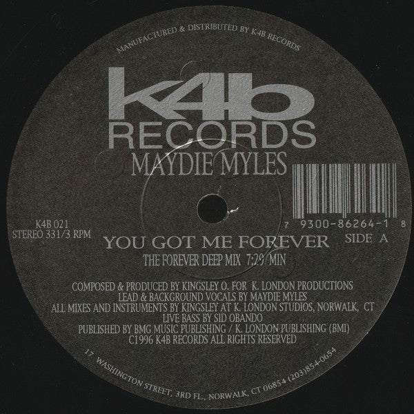 You Got Me Forever Maydie Myles