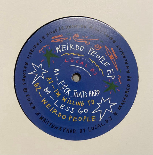 Weirdo People EP Local DJ