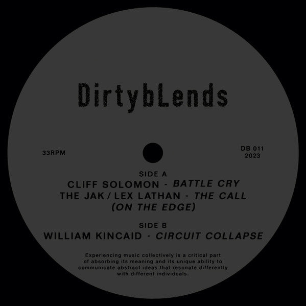 Battle Cry / The Call (Over The Edge) / Circuit Collapse Cliff Solomon,The Jak (2),Lex Lathan,William Kincaid (2)